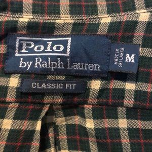 Polo Flannel Shirt - medium